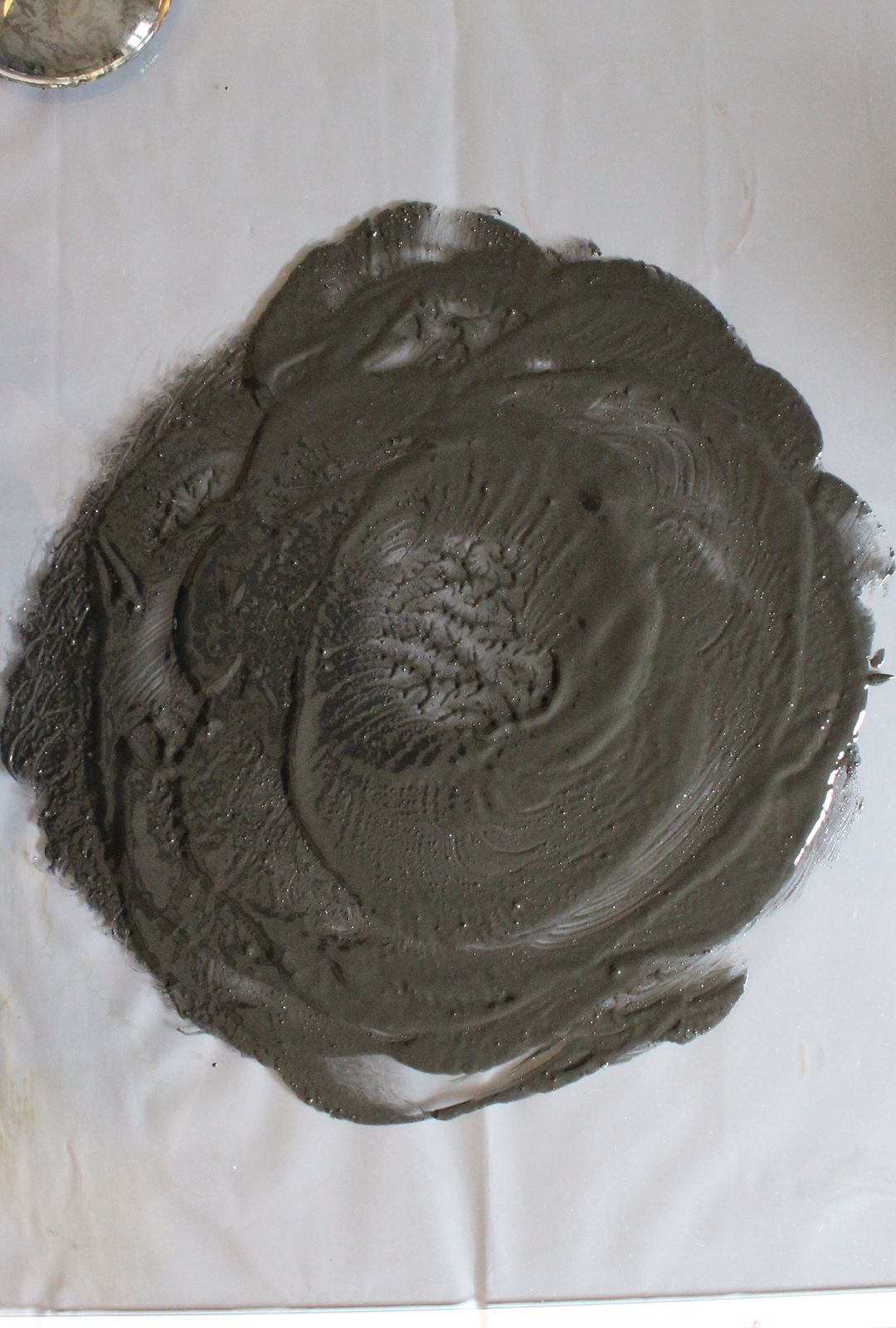 biochar refined with the glass muller