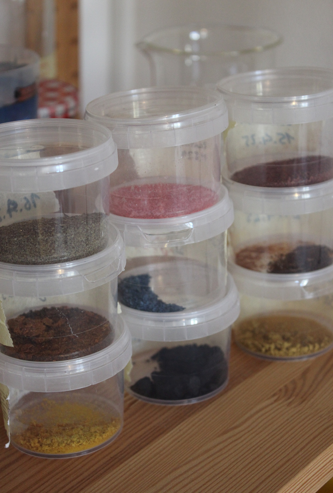 various pigments