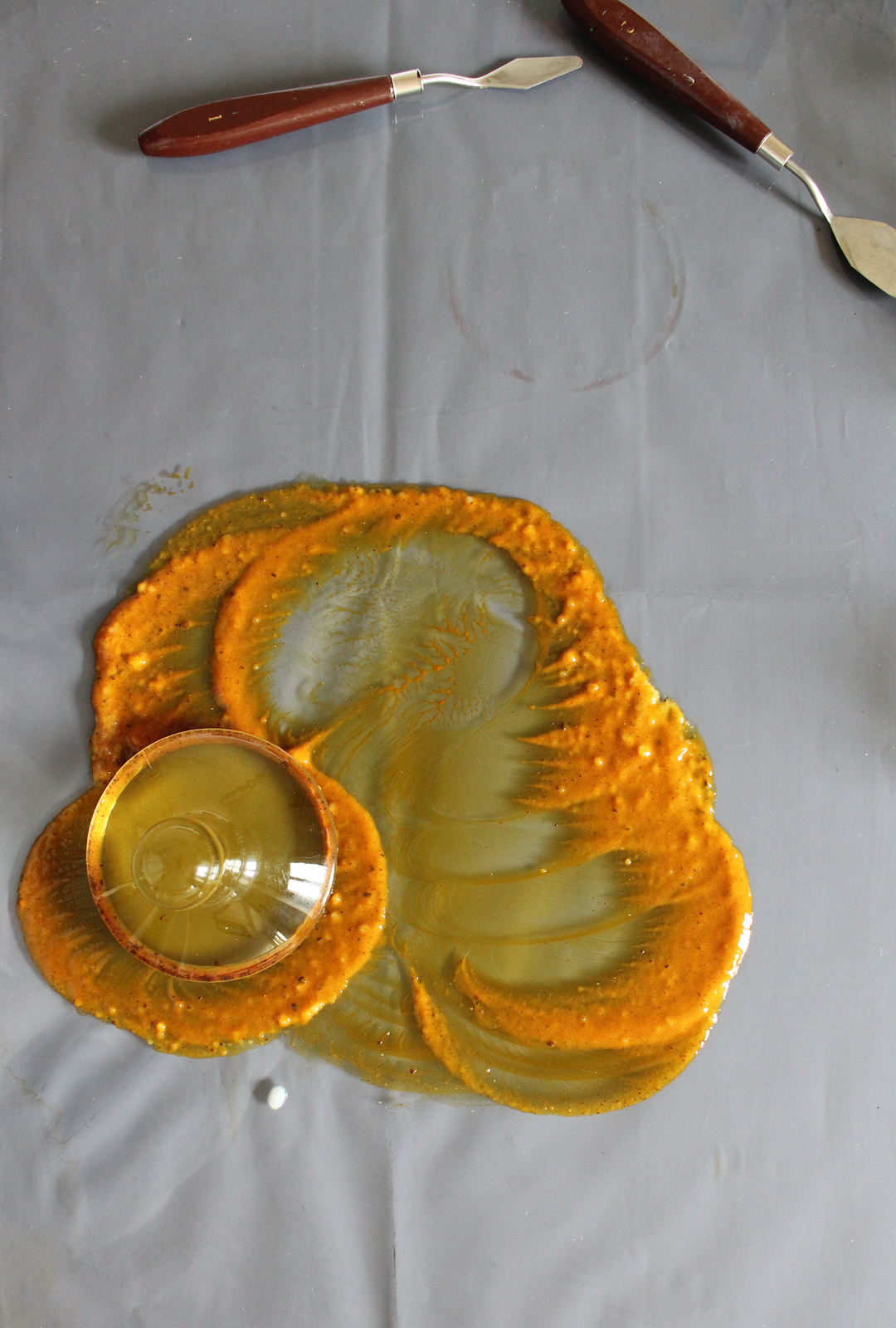 tagetes pigment mixing